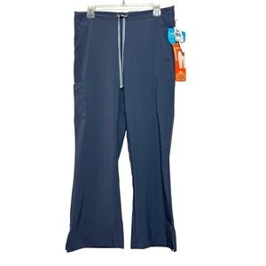 NWT Urbane Performance Endurance Cargo Pants Scrubs Graphite Gray Stretch Sz SP